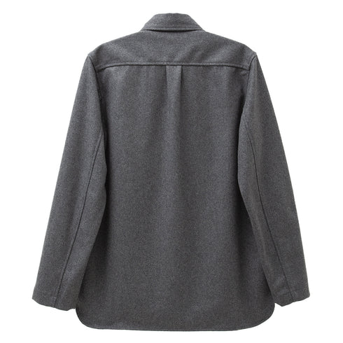 Norse Projects Ulrik Wool Shirt Grey Melange N40-0598 Degli Uberti